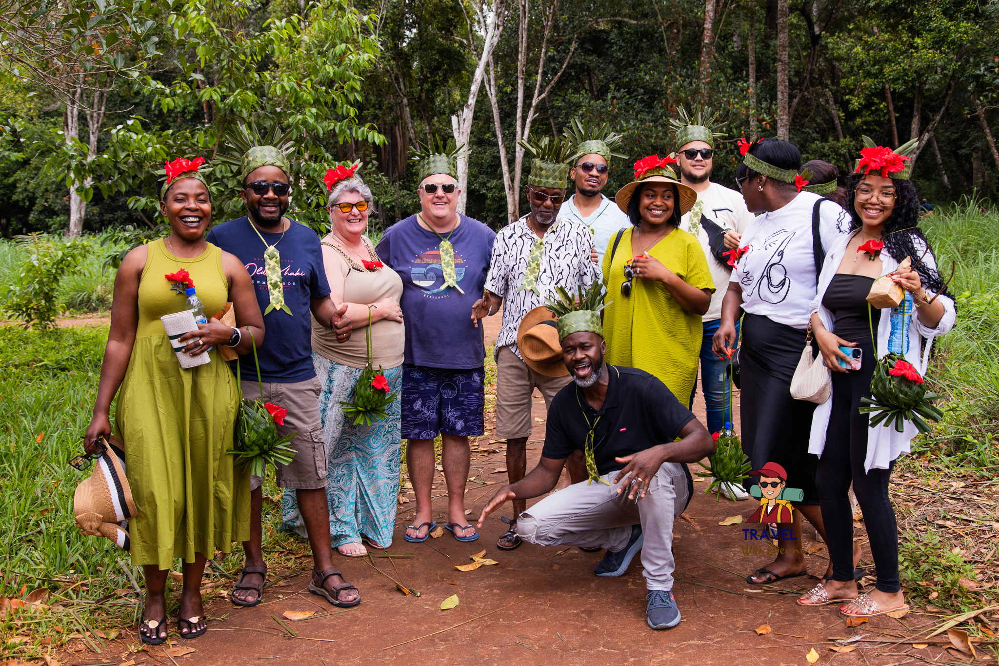 Cruise ship at sunset
